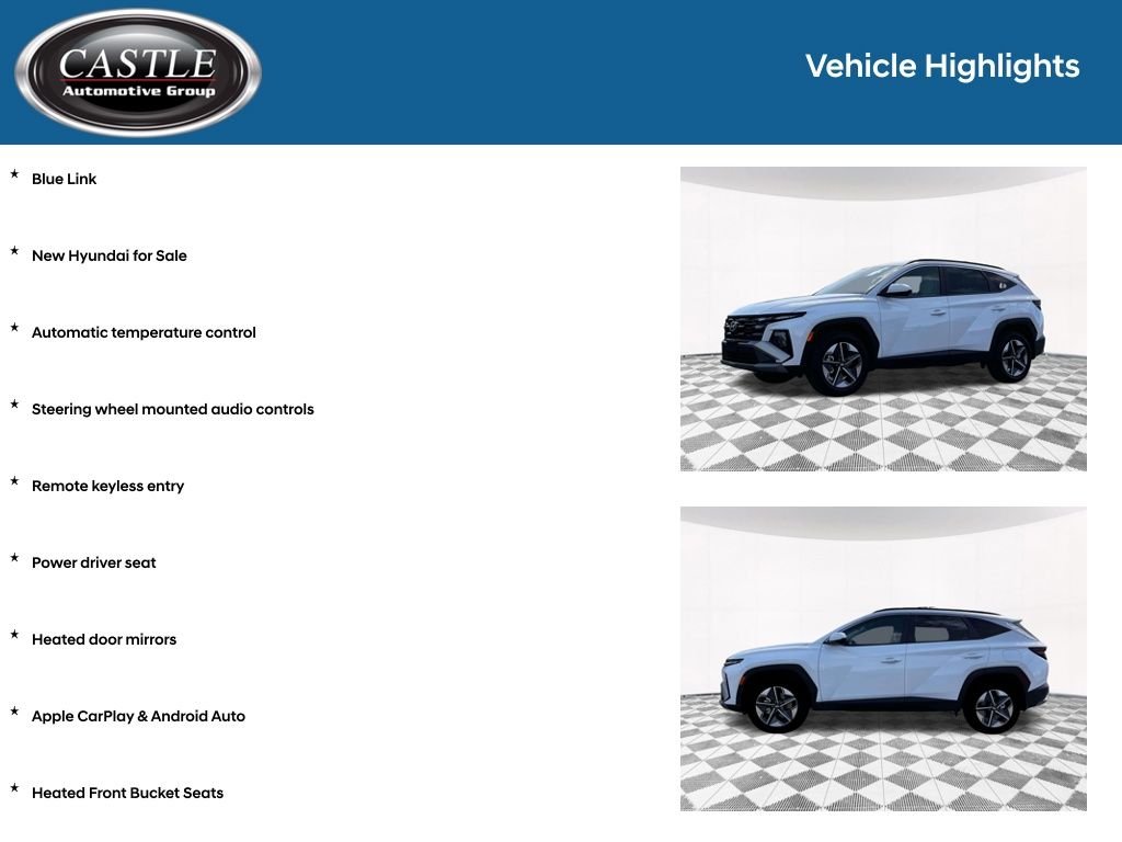 New 2026 White Hyundai SEL image 3