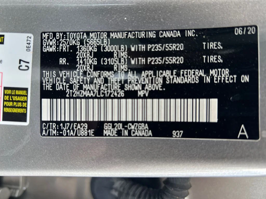 Used 2020 Silver Lexus 350 image 33