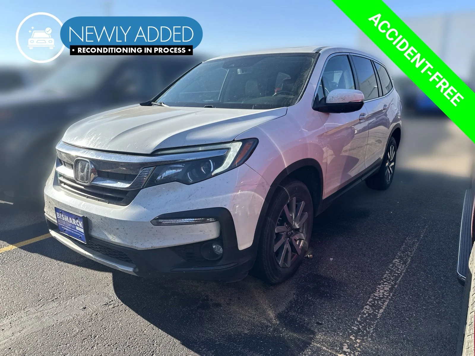 Used 2019 White Honda EX-L image 1