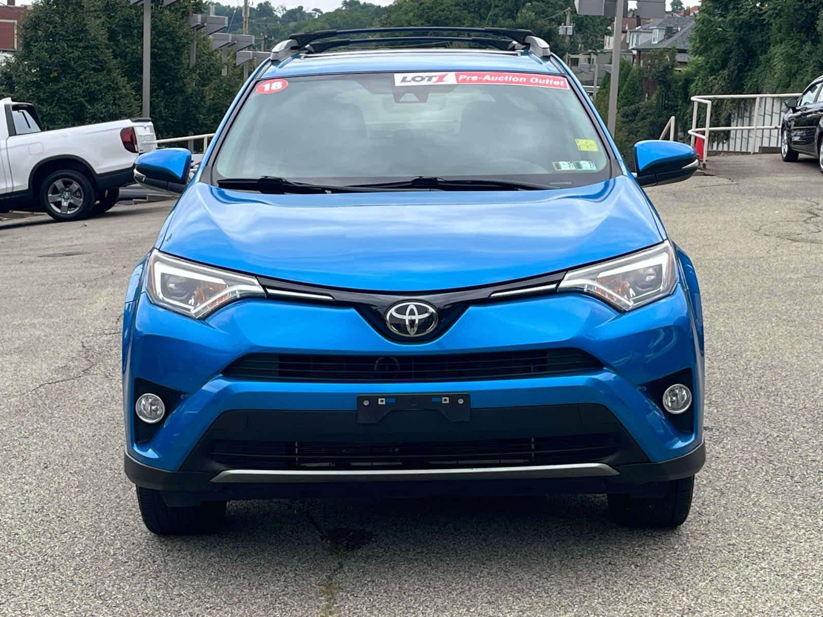 Used 2018 Electric Storm Blue Toyota Limited image 17