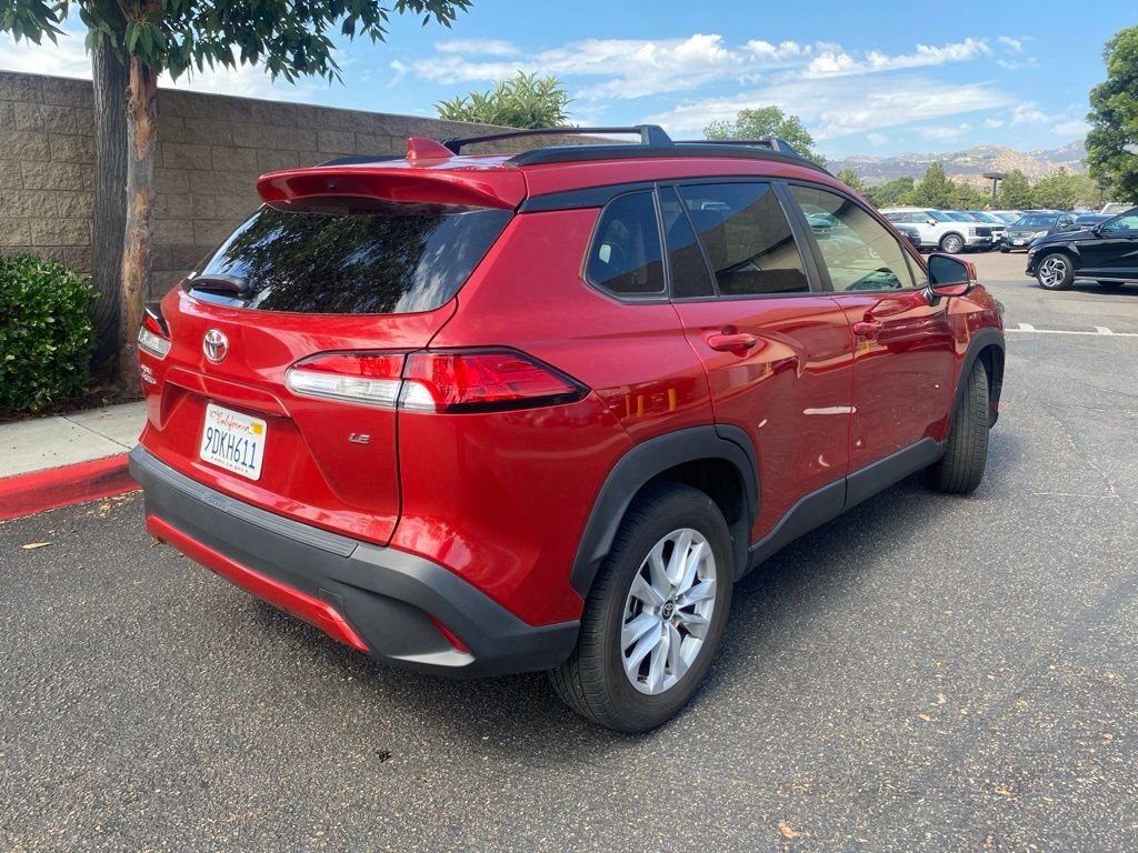Used 2022 Red Toyota LE image 7
