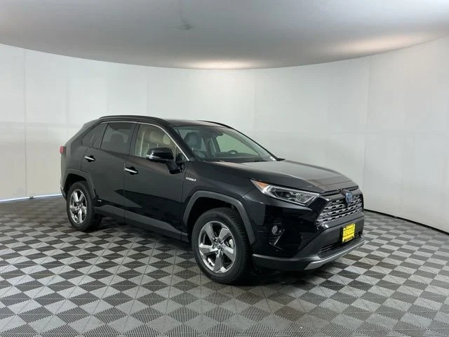 Used 2020 Midnight Black Metallic Toyota Limited image 3