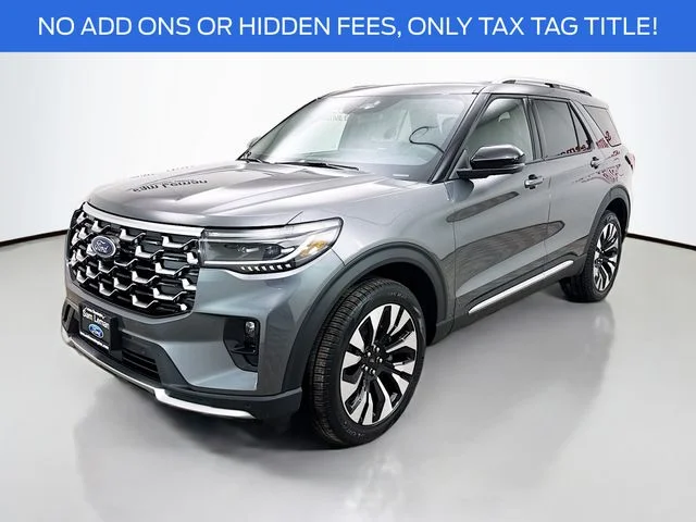 New 2026 Carbonized Gray Metallic Ford Platinum™ image 3