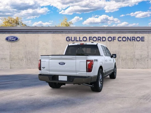 New 2026 Star White Metallic Tri-Coat Ford King Ranch image 11