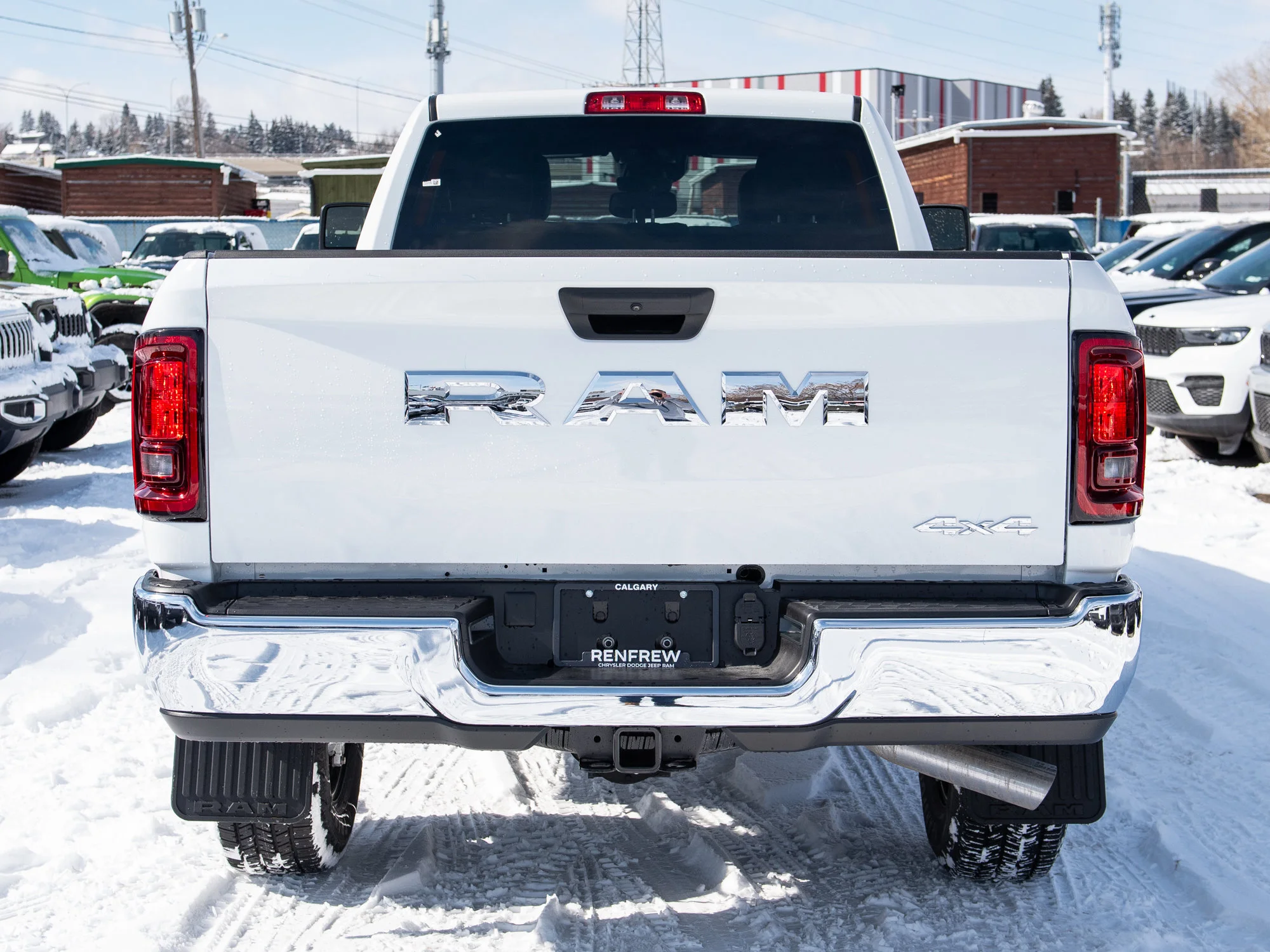 New 2026 White RAM Tradesman* image 4