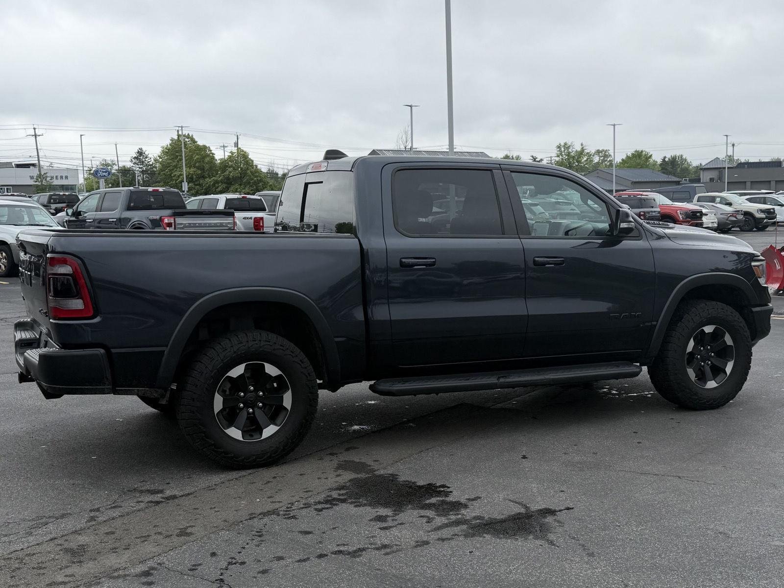 Used 2021 Maximum Steel Metallic Clearcoat Ram Rebel image 6