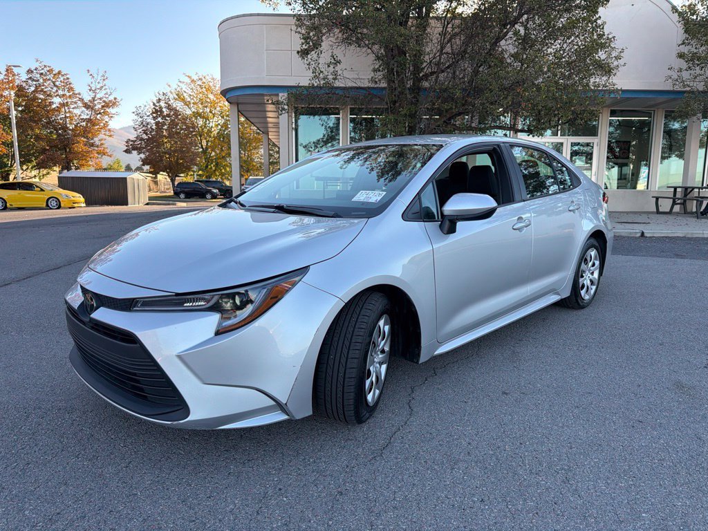Used 2025 Classic Silver Metallic Toyota LE image 12