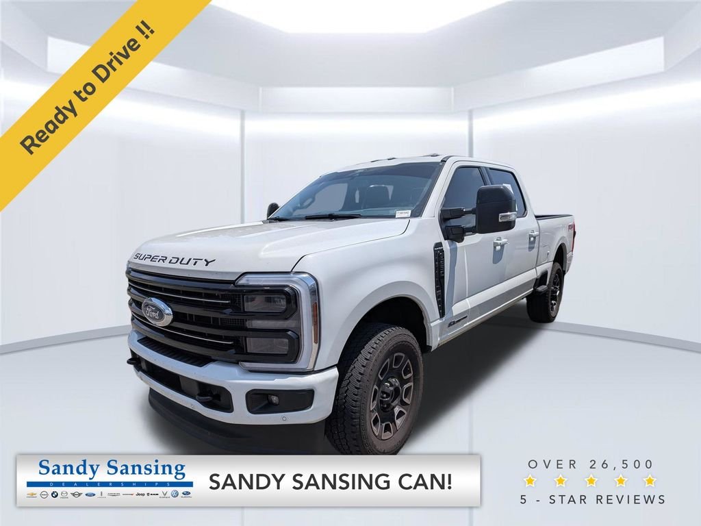 Used 2026 White Metallic Ford Platinum image 1