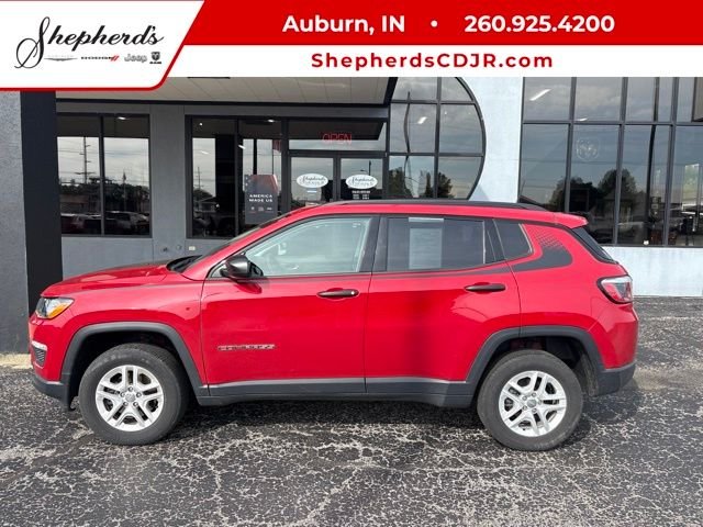 Used 2018 Red Jeep Sport image 1