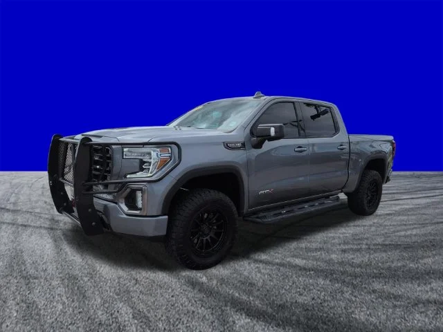 Used 2021 Satin Steel Metallic GMC AT4 image 8