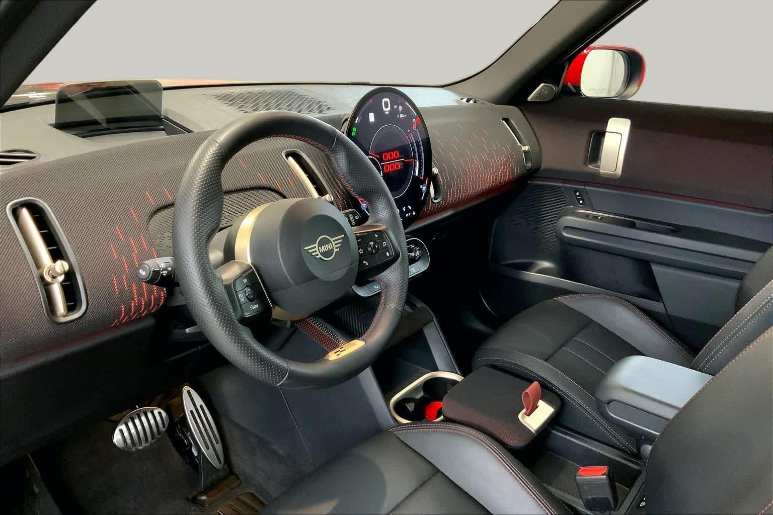 Certified Used 2025 Midnight Black II Metallic MINI John Cooper Works image 17