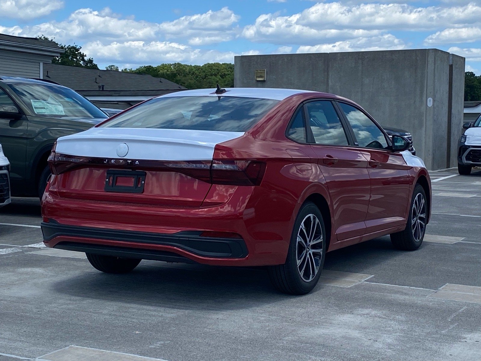 New 2026 Red Volkswagen 1.5T Sport image 3