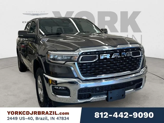 New 2026 Granite Crystal Metallic Clear-Coat Exterior Paint RAM Big Horn/Lone Star image 7