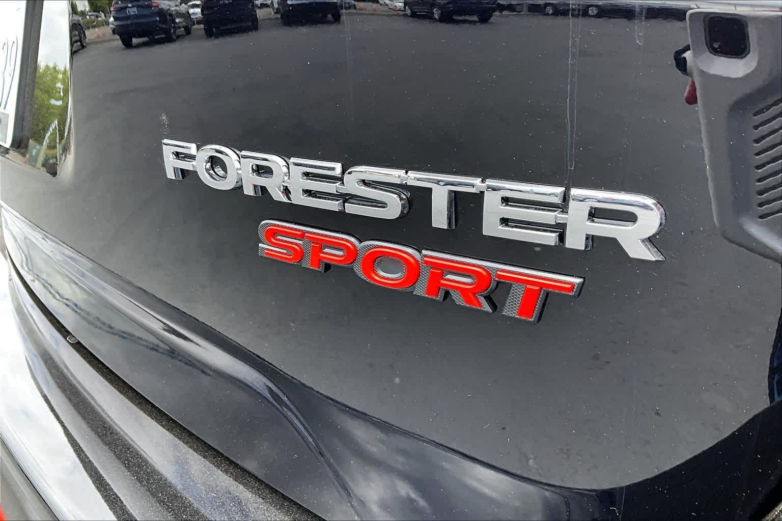 Used 2024 Crystal Black Silica Subaru Sport image 9