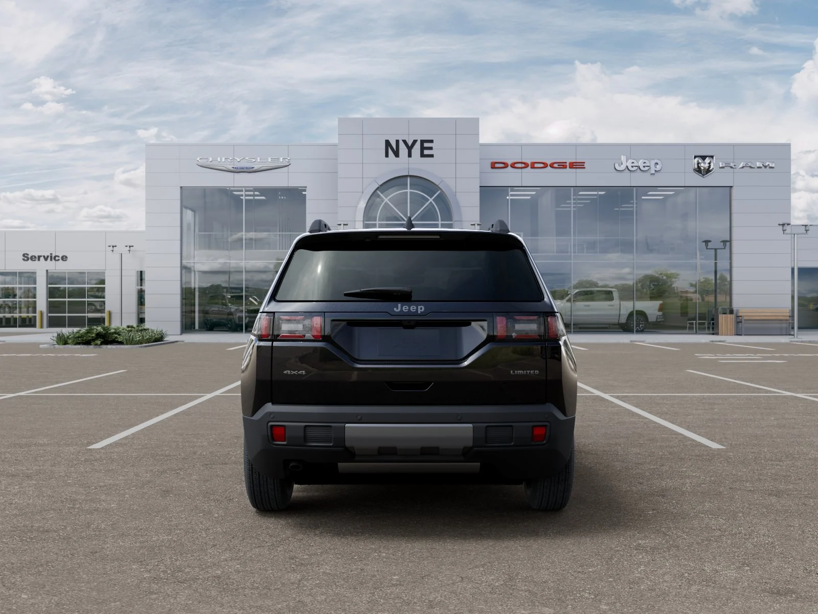 New 2026 Diamond Black Crystal Pearlcoat Jeep Limited image 34
