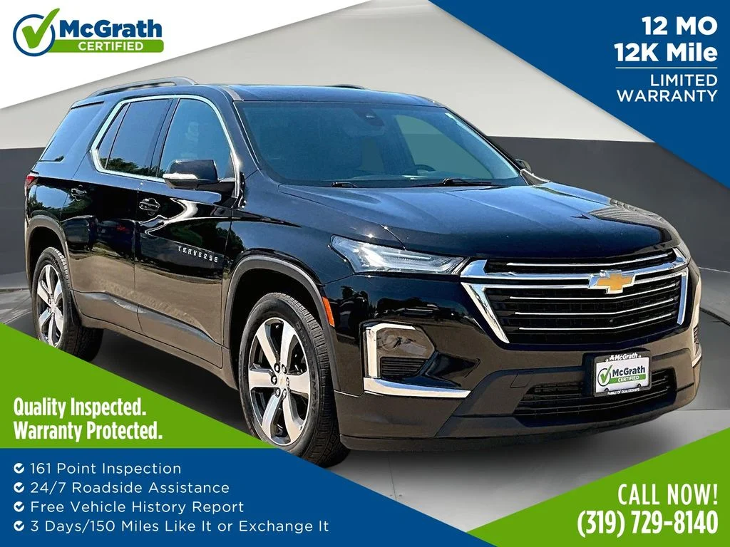 Used 2023 Black Chevrolet LT Leather image 1