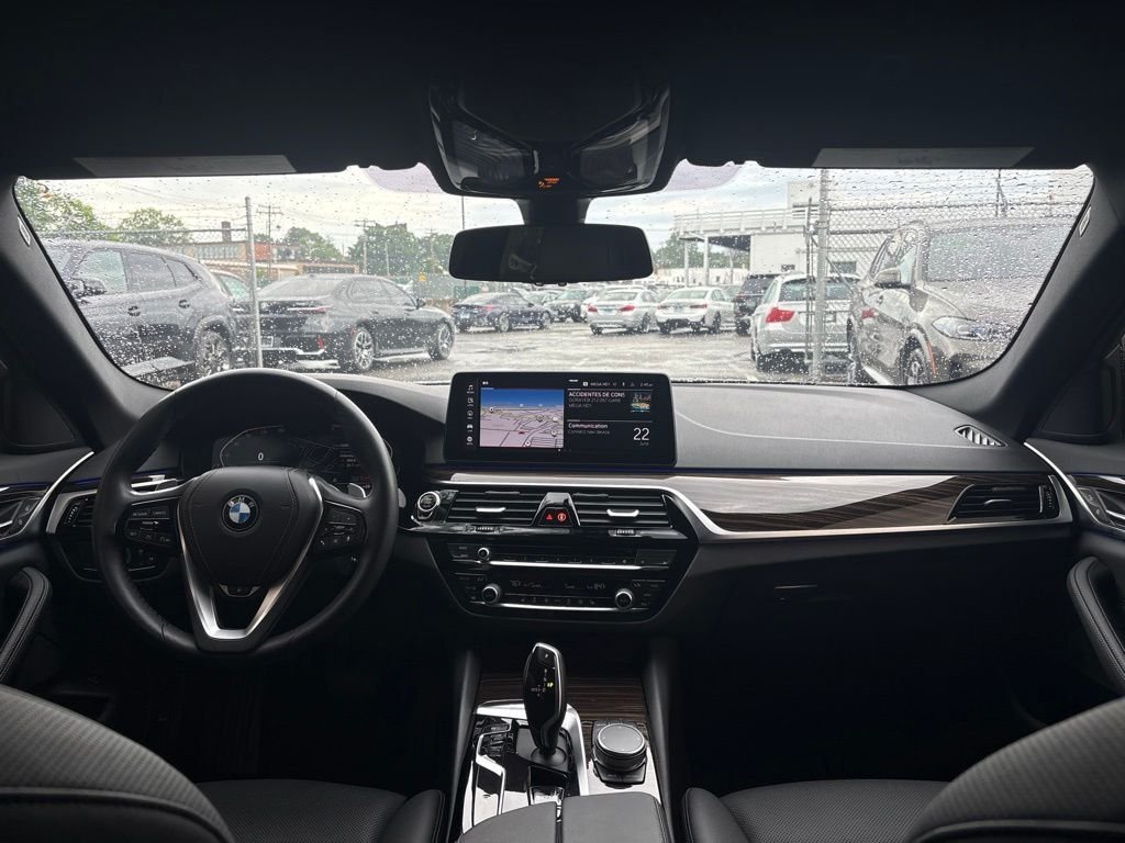 Certified Used 2023 Black BMW 530i xDrive image 10