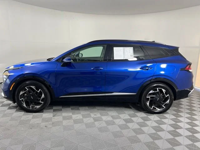 Used 2023 Blue Kia SX-Prestige image 4