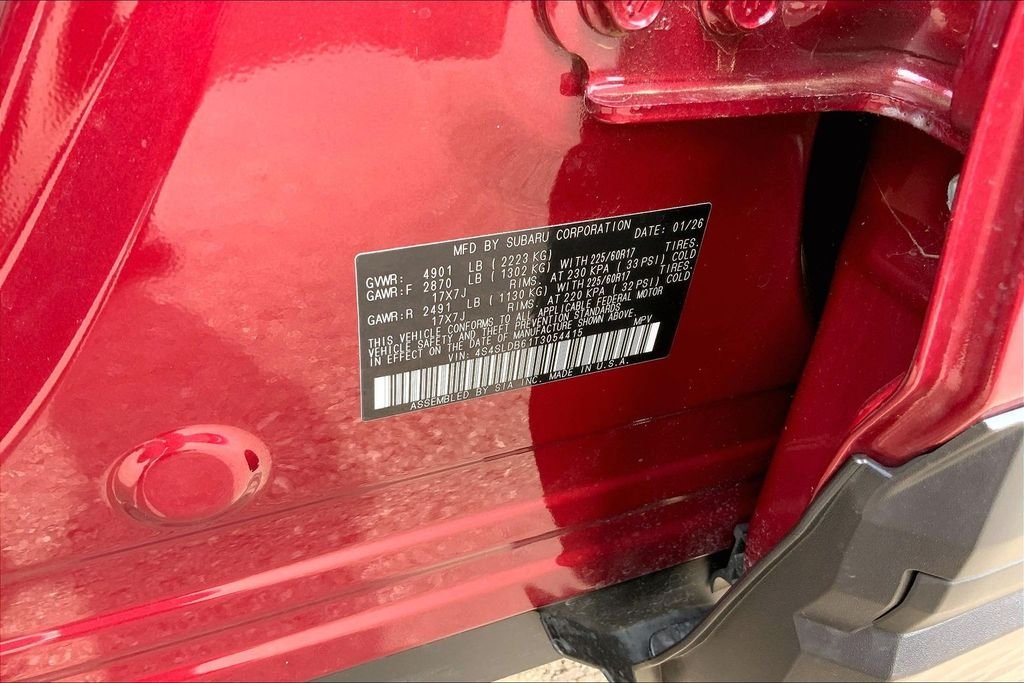 Used 2026 Red Subaru Premium image 18