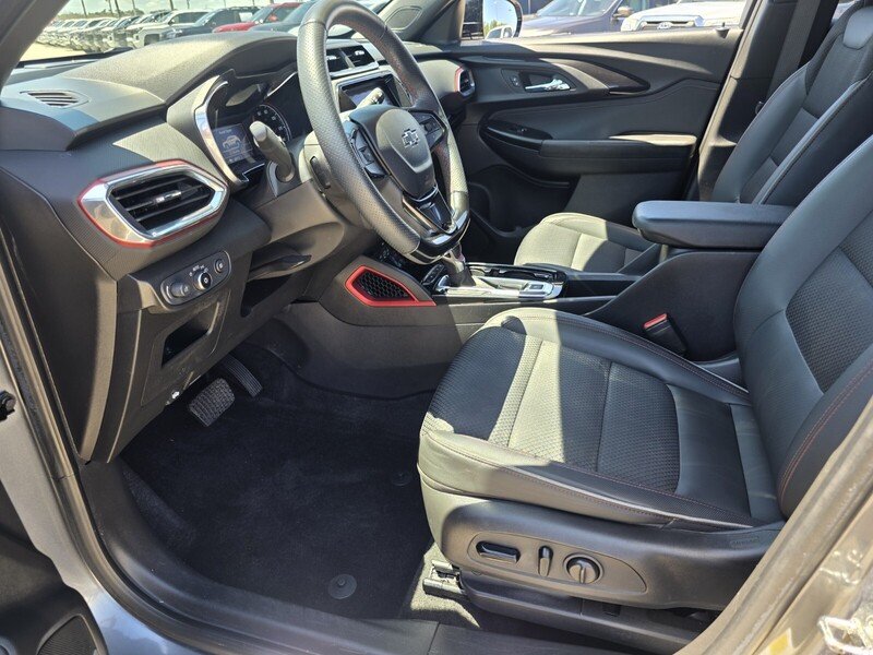 Certified Used 2021 Steel Metallic CHEVROLET FWD 4DR RS image 10