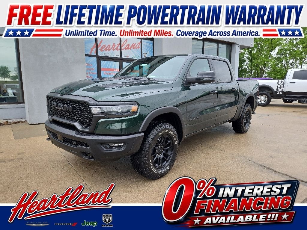 New 2026 Serrano-Green Metallic Exterior Paint RAM Rebel image 1