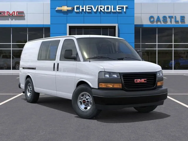 New 2026 Summit White GMC Work Van image 7