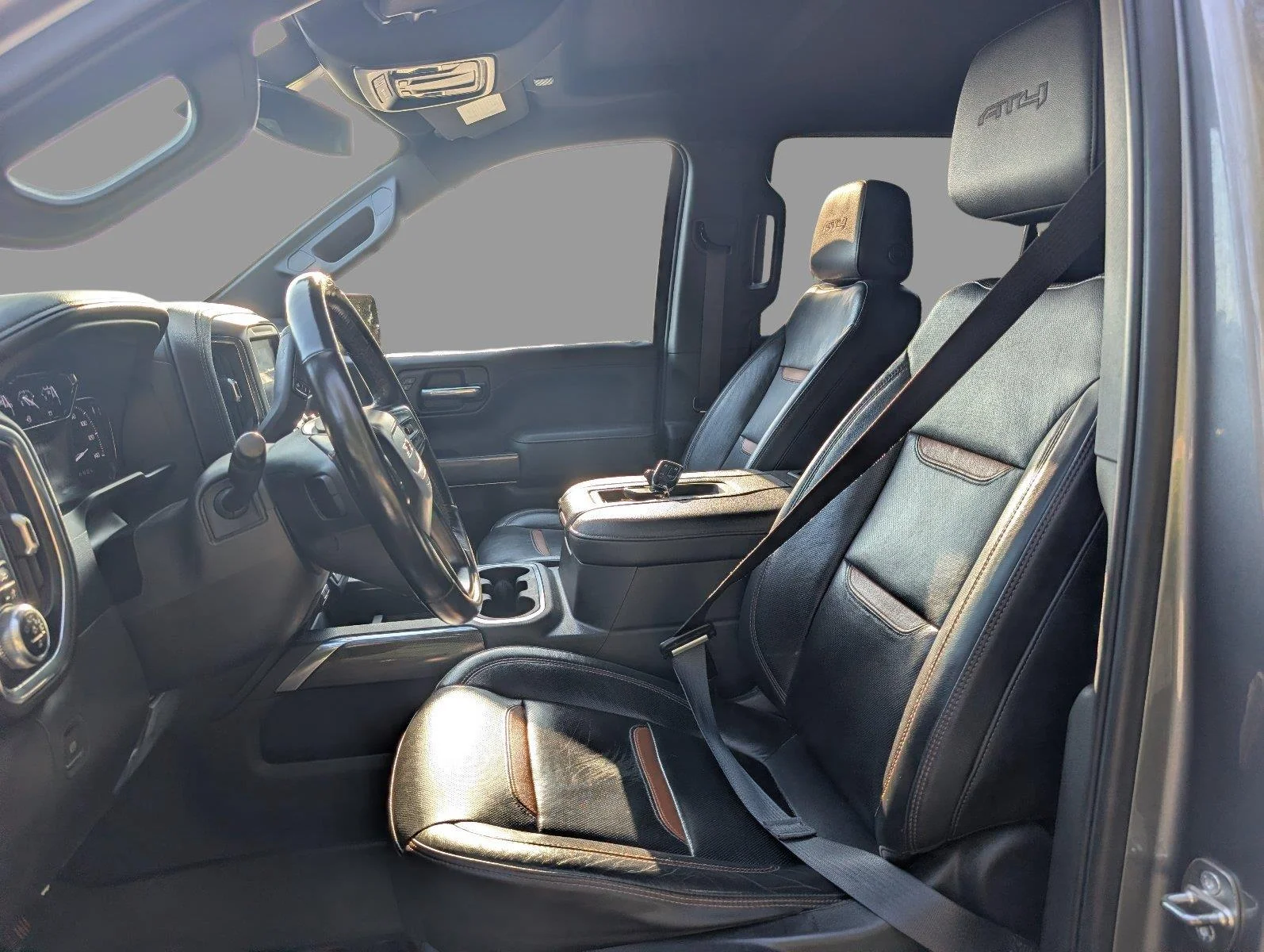 Used 2021 SATIN STEEL METALLIC GMC AT4 image 18