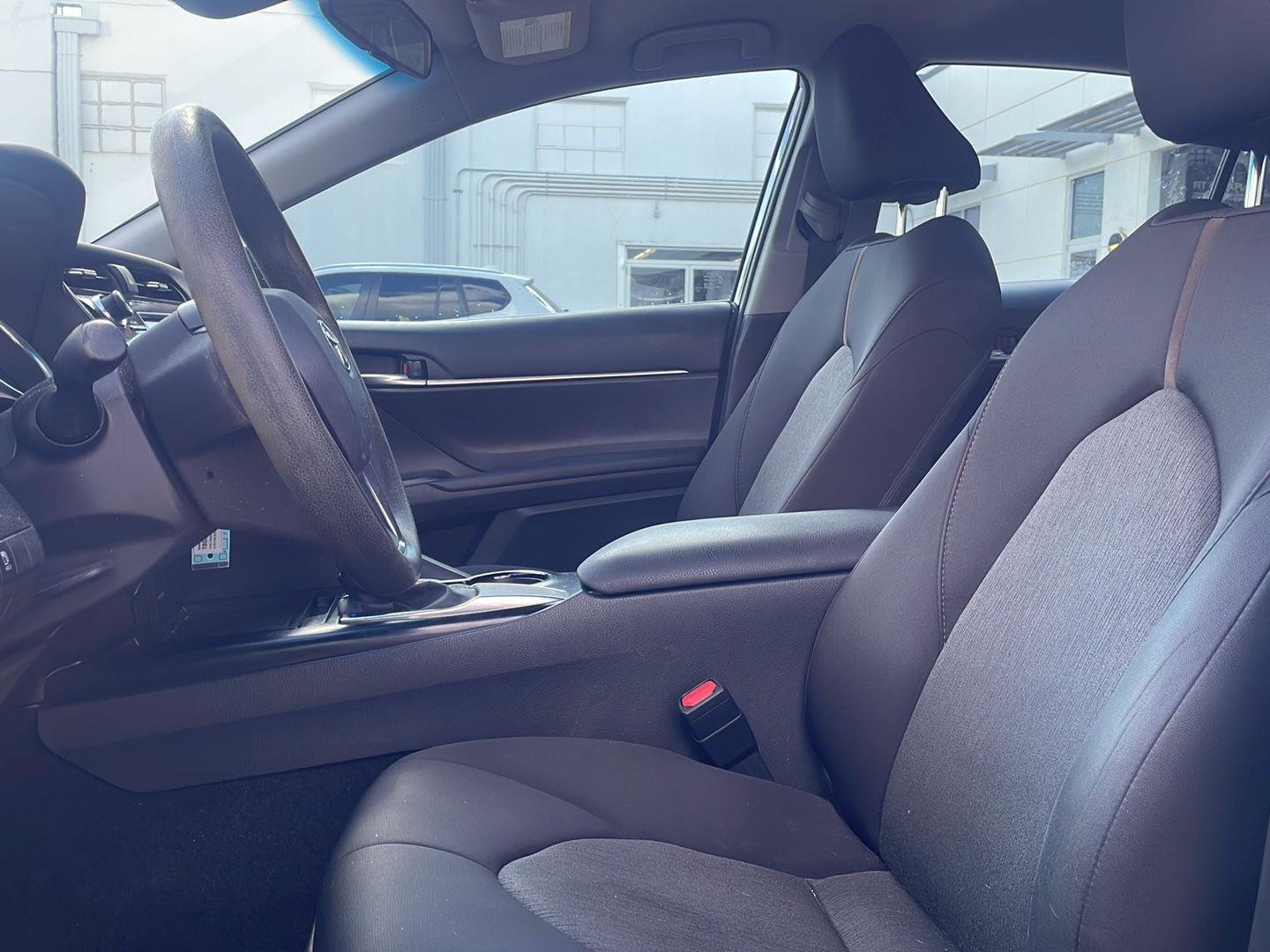 Used 2020 Midnight Black Metallic Toyota LE image 6