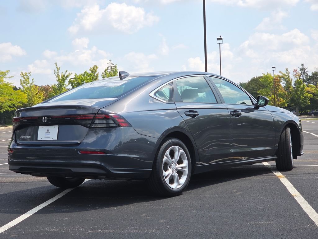Certified Used 2025 Meteorite Gray Metallic Honda LX image 19