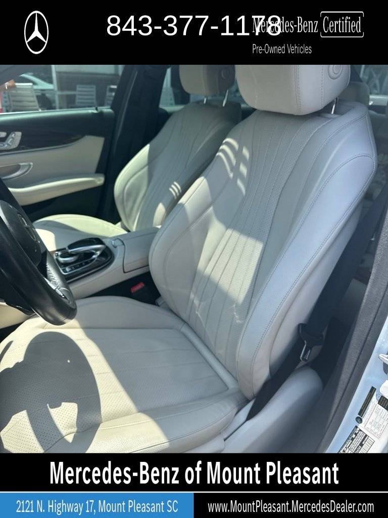 Certified Used 2020 Polar White Mercedes-Benz E 350 image 2