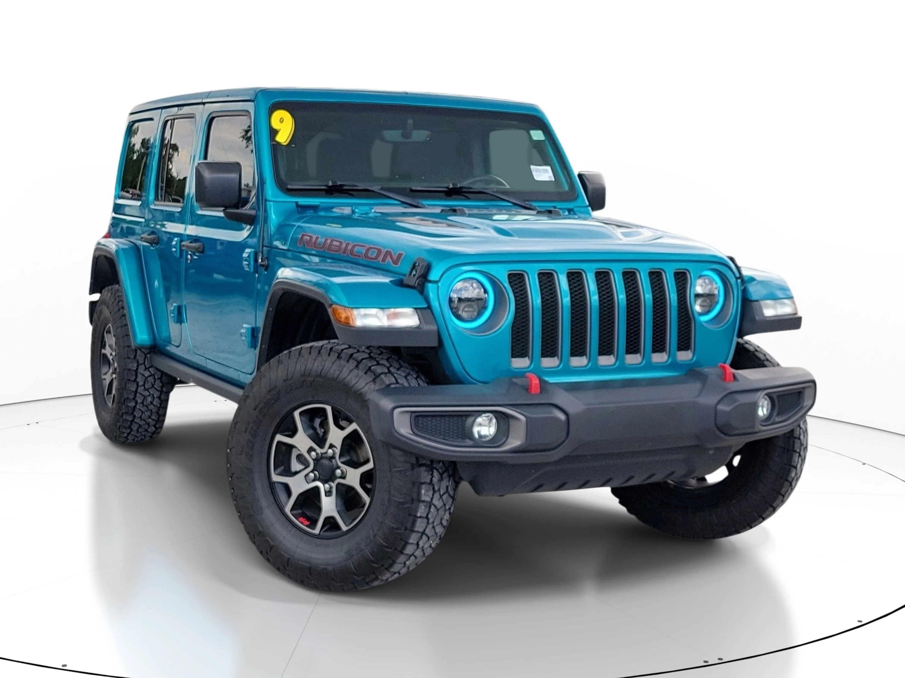 Used 2019 Bikini Pearlcoat Jeep Rubicon image 1