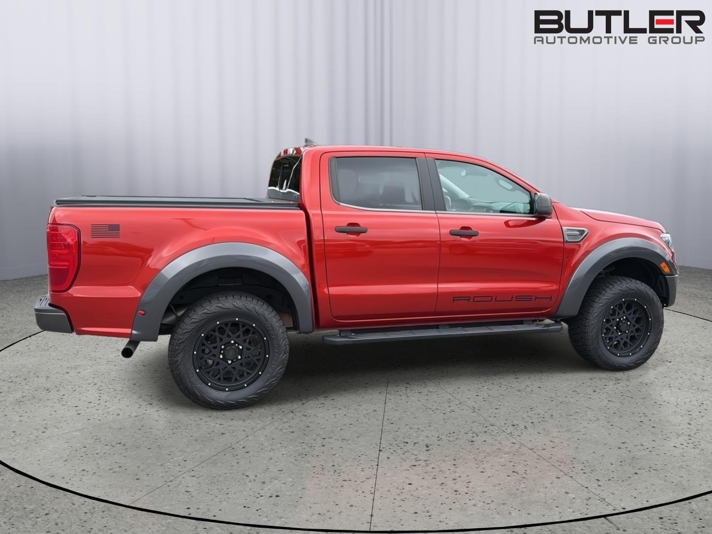 Used 2022 Hot Pepper Red Metallic Tinted Clearcoat Ford XLT Roush image 7