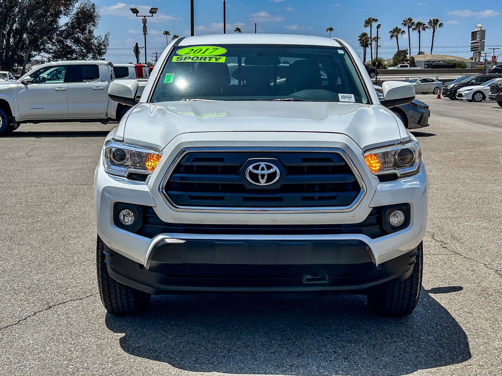 Used 2017 Toyota Tacoma SR5 with VIN 5TFAX5GN0HX103291 for sale in Pasadena, CA
