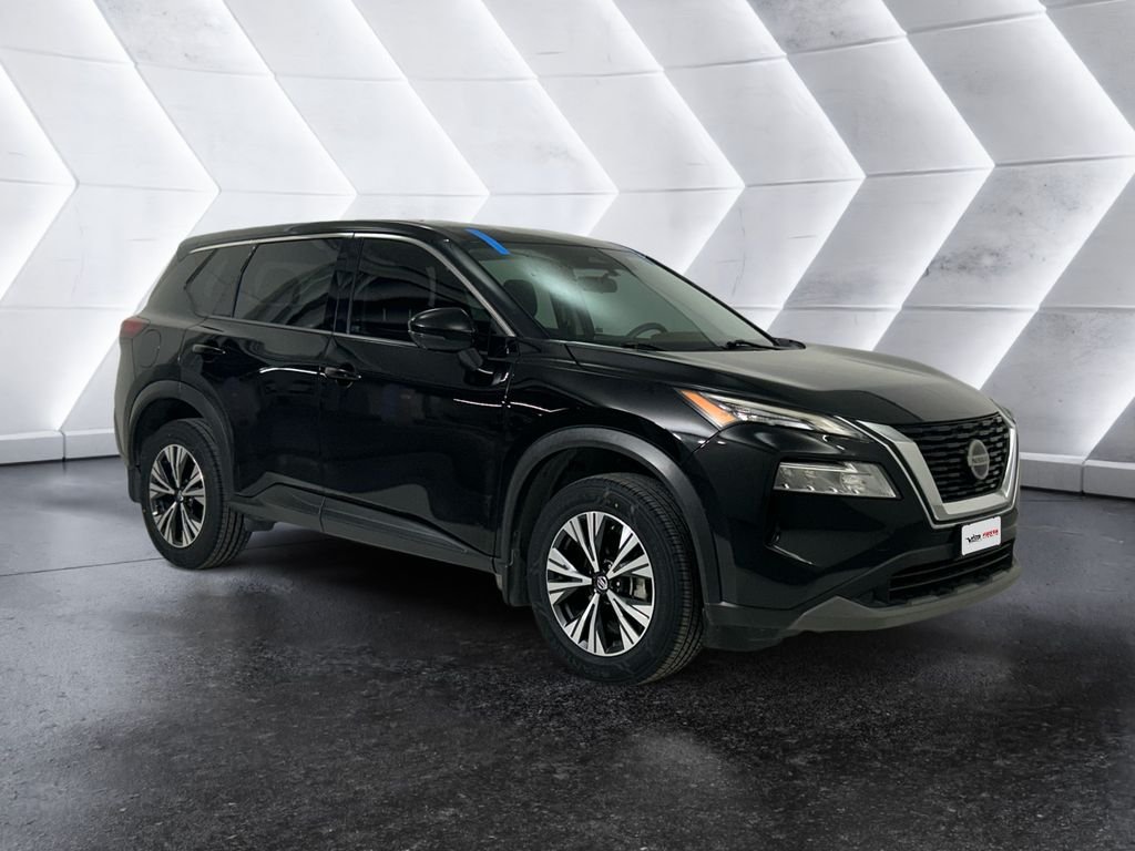 Used 2021 Black Nissan SV image 1
