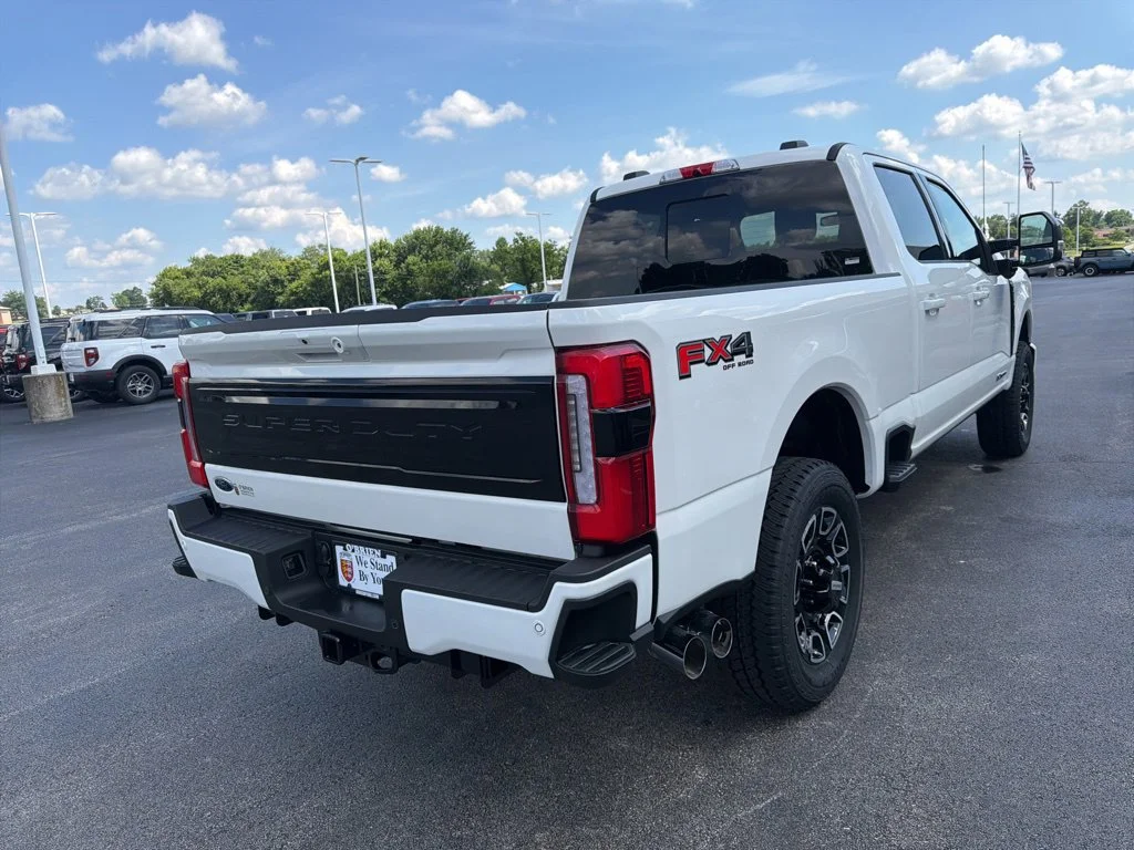 New 2026 Star White Metallic Tri-Coat Ford F-250® Platinum® image 5