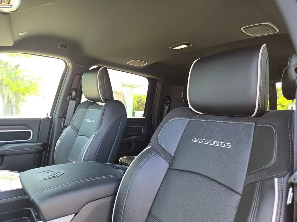 New 2026 Ceramic Gray Clear-Coat Exterior Paint RAM Laramie image 25