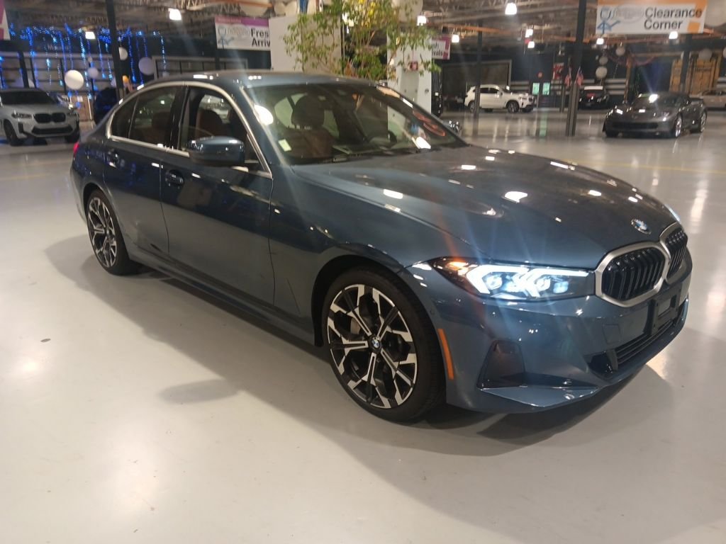 Certified Used 2025 Blue BMW 330i xDrive image 1
