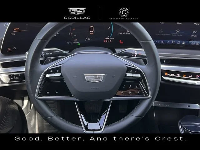 Used 2024 Stellar Black Metallic CADILLAC Tech image 12