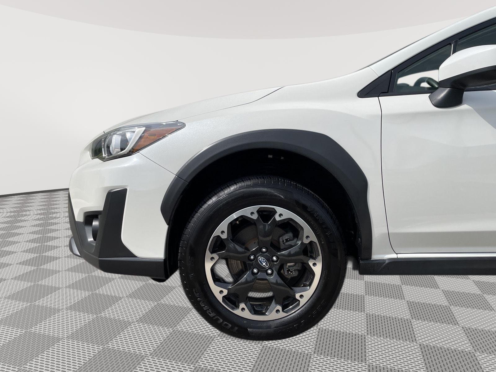 Certified Used 2021 Crystal White Pearl Subaru Premium image 10