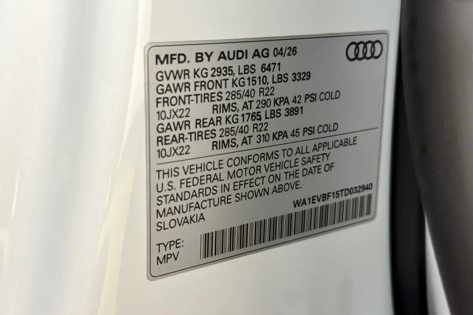 New 2026 Glacier White Metallic Audi Premium Plus quattro *Ltd Avail* image 28