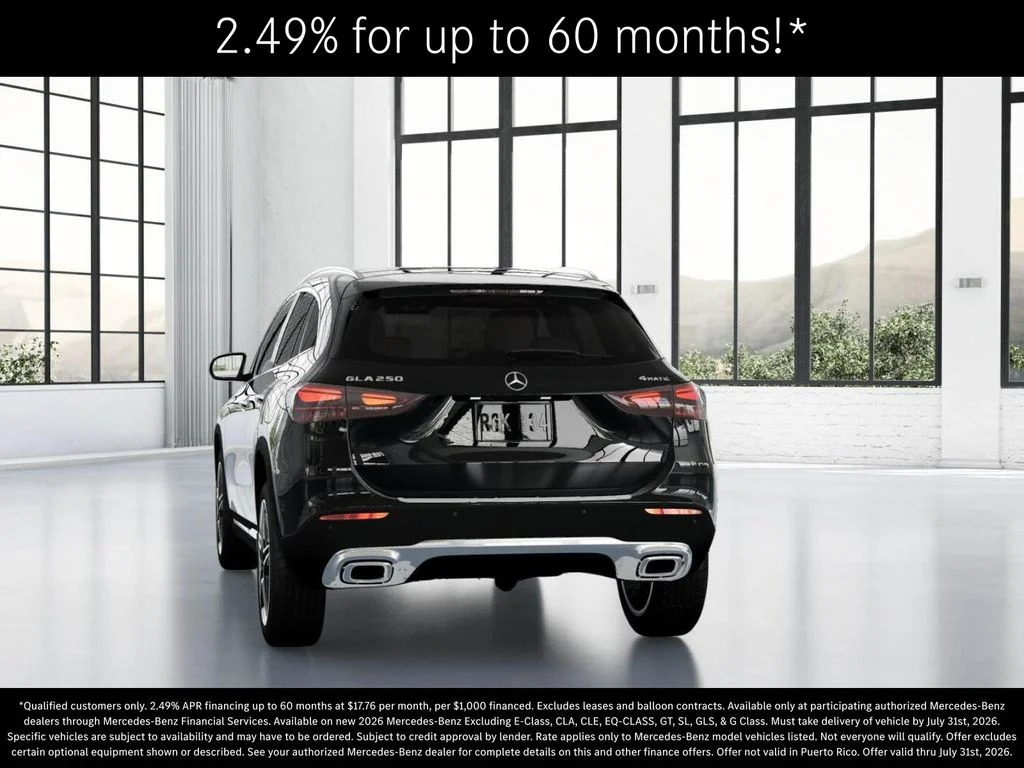 New 2026 Night Black Mercedes-Benz GLA 250 image 26