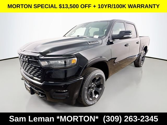 New 2026 Diamond Black Crystal Pearl-Coat Exterior Paint Ram Big Horn/Lone Star image 3