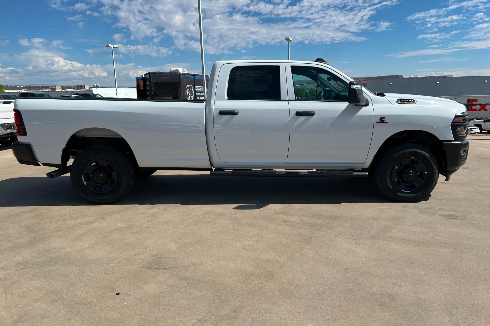 New 2027 Bright White Clear-Coat Exterior Paint RAM Tradesman image 7
