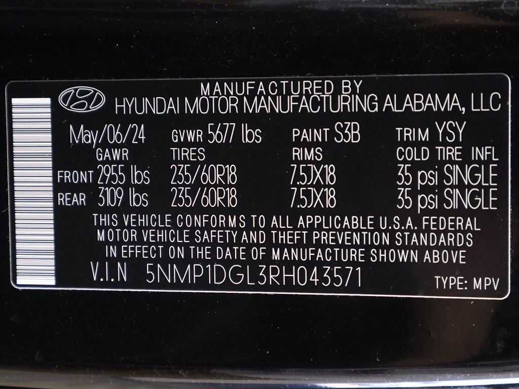 2024 Hyundai Santa Fe SE - Photo 42