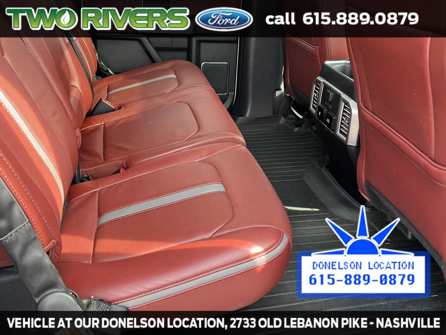 Used 2018 White Platinum Tri-Coat Metallic Ford Platinum image 46