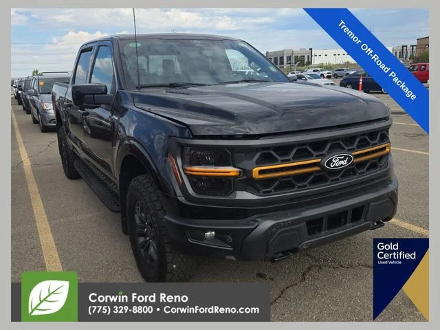 Certified Used 2024 Agate Black Metallic Ford Tremor image 1