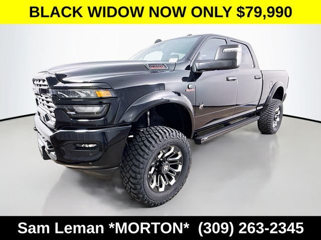 New 2025 Diamond Black Crystal Pearl-Coat Exterior Paint Ram Big Horn image 3