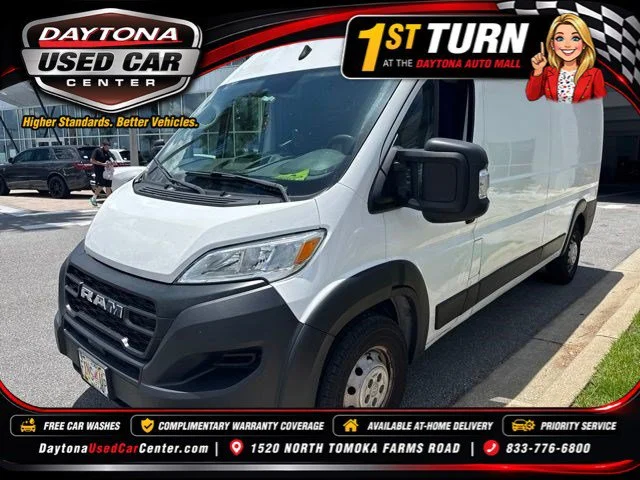 Used 2023 Bright White Clearcoat Ram 2500 HIGH ROOF 15 image 1