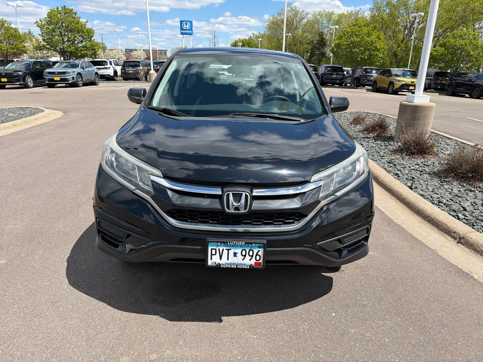 Used 2015 Honda CR-V LX with VIN 5J6RM4H34FL065548 for sale in Hopkins, MN