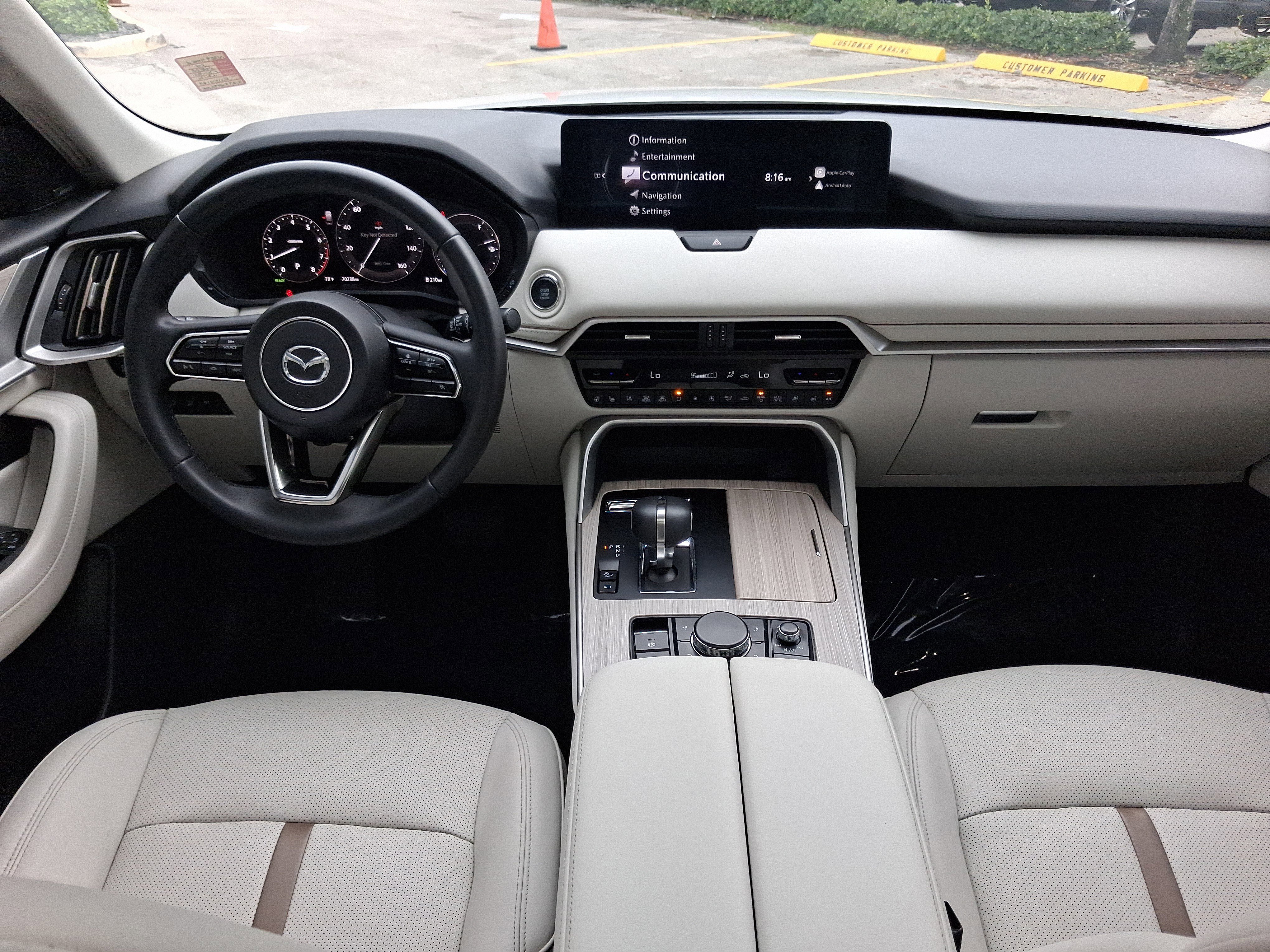 Certified Used 2024 White Mazda 3.3 Turbo Premium Plus image 8